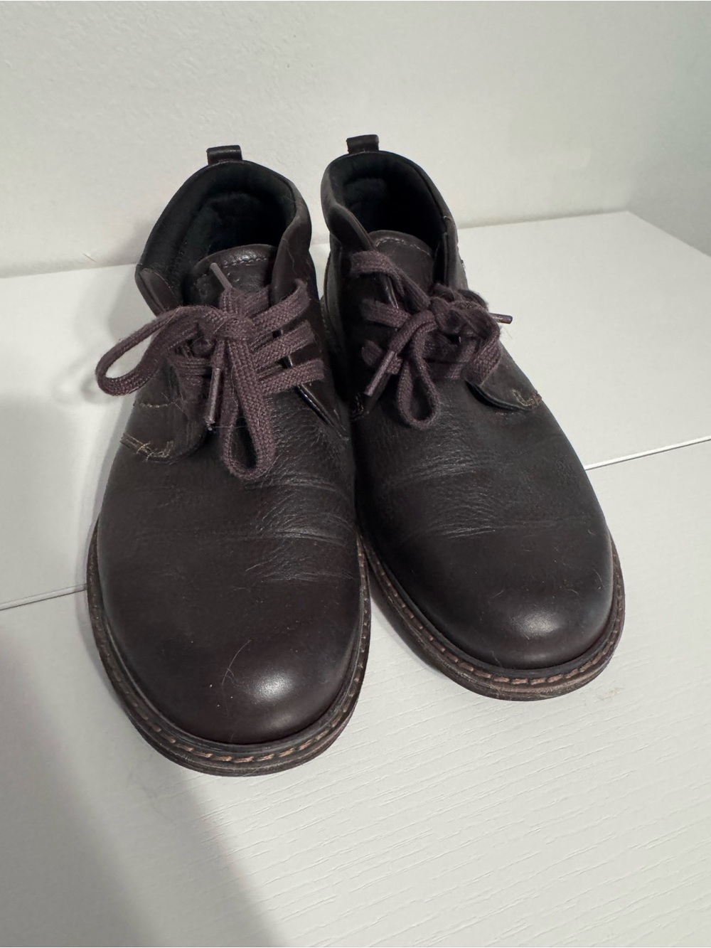 GORE-TEX Men's Brown Leather Chukka Boots